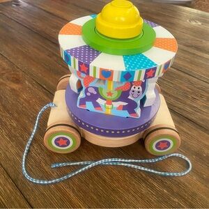 Melissa and Doug Carousel Pull Toy